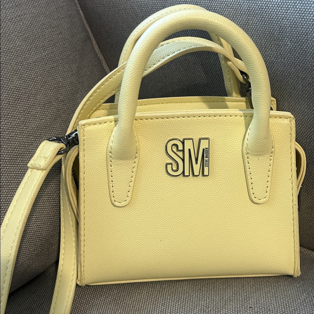 Steve Madden Baby Yellow Mini Crossbody Bag